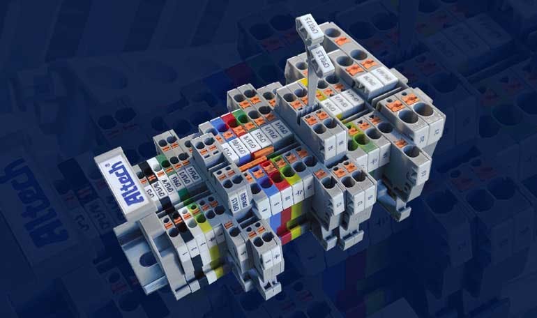 The DIN Rail Terminal Blocks will be among a broad range of products Altech brings to the show each year.