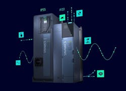 Digital twin modeling allows engineers to design, commission and optimize applications for components such as Siemens SINAMICS G220 variable frequency drives.