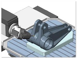 Multiaxis Deburr toolpath . Multiaxis Deburr toolpath .