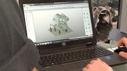 FixtureBuilder 8.1 is the latest version of Renishaw&rsquo;s CAD-compatible software. It enables design of fixturing setups in seconds and then exports them to inspection programming software of choice, using popular file formats such as IGES, SAT and STEP.