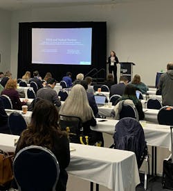 Maureen Reitman, consultant and leader in Polymer Technology and Product Development, presented how evolving chemical and environmental regulations on fluoropolymers impact their use in healthcare.