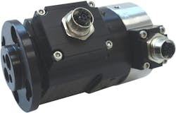 The lightweight Moog Rotokombi rotary union and slip ring engineered for the Universal Robots UR3e. The lightweight Moog Rotokombi rotary union and slip ring engineered for the Universal Robots UR3e.