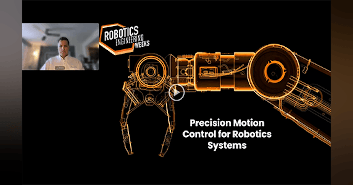 Precision Motion Control for Robotics Systems | Machine Design