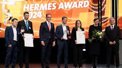 Schunk was honored with the Hermes Award at the ceremonial opening of Hannover Messe on April 21 in recognition for its innovative AI-based project.