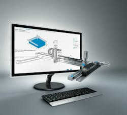 The Festo Handling Guide Online enables the design engineer to specify a Cartesian robot in minutes.