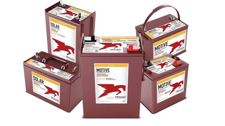 Figure 3: New batteries have advanced design features to extend battery life and simplify maintenance.