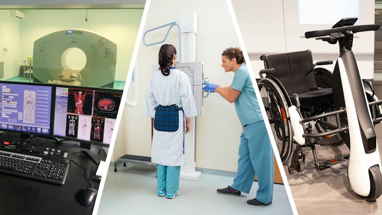 Examples of the medical robotics markets include CT scanners, X-ray machines and motorized mobility wheelchairs.