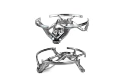 This part was designed via generative design AI as part of an experiment that NASA ran at the recent PowerSource Global Summit. This part was designed via generative design AI as part of an experiment that NASA ran at the recent PowerSource Global Summit.