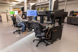 The digital thread for injection-molded parts allows for design-for-manufacturability (DFM) analysis of CAD files, along with providing quality reports and controls. The digital thread for injection-molded parts allows for design-for-manufacturability (DFM) analysis of CAD files, along with providing quality reports and controls.