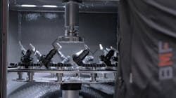 BMF’s Twister blasting cabinet comprises 3D printed parts in Markforged’s Onyx material that are designed to be printed on site and replaced by the customer every six months. BMF’s Twister blasting cabinet comprises 3D printed parts in Markforged’s Onyx material that are designed to be printed on site and replaced by the customer every six months.