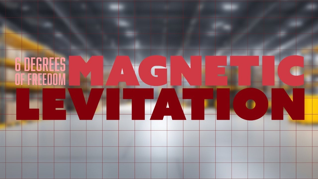 Magnetic Levitation Provides Six Degrees of Freedom in Product Handling