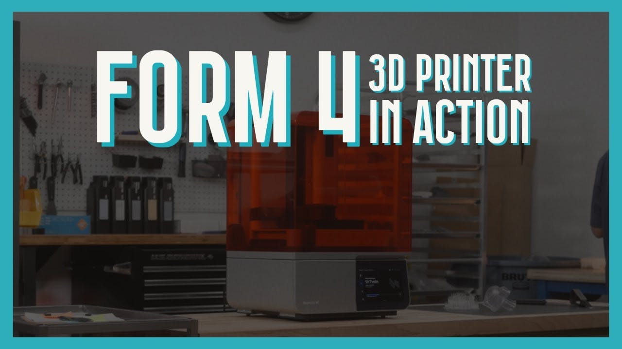 See the SLA 3D Printing Process in Action
