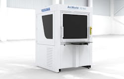 The ArcWorld RS with rotating station is a compact, pre-engineered arc-welding solution. The ArcWorld RS with rotating station is a compact, pre-engineered arc-welding solution.