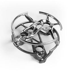 Generative design is increasingly being used in more than additive manufacturing processes, such as this complex and optimized design that NASA and Protolabs recently made with 3-axis CNC machining. Generative design is increasingly being used in more than additive manufacturing processes, such as this complex and optimized design that NASA and Protolabs recently made with 3-axis CNC machining.