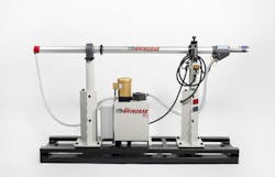 With its unique framework, the Lexair Hydrodynamic Mini Rhinobar is touted as a clean and low-cost alternative to its competitors. The company’s hydrodynamic barfeeds are designed for use with Swiss-style CNC screw machines and fixed head-stock lathes. With its unique framework, the Lexair Hydrodynamic Mini Rhinobar is touted as a clean and low-cost alternative to its competitors. The company’s hydrodynamic barfeeds are designed for use with Swiss-style CNC screw machines and fixed head-stock lathes.