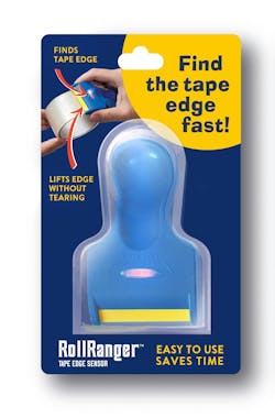 John Ellis, founder of Optics for Hire, credits a light sensor as the science behind the RollRanger, a device that helps one find the edge of the roll of tape. John Ellis, founder of Optics for Hire, credits a light sensor as the science behind the RollRanger, a device that helps one find the edge of the roll of tape.