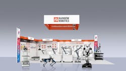 Rainbow Robotics showcased at least 10 different robot platforms at IMTS 2024. Rainbow Robotics showcased at least 10 different robot platforms at IMTS 2024.