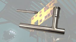 Figure 2: The higher content of nickel, chromium and molybdenum in the alloys used by NewTek to encase the LVDT assembly extends the corrosion resistance of its Submersible Position Sensors. Figure 2: The higher content of nickel, chromium and molybdenum in the alloys used by NewTek to encase the LVDT assembly extends the corrosion resistance of its Submersible Position Sensors.