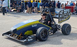 Partnering with Fictiv, engineering students at U.C. Berkley designed, manufactured, assembled and tested an electric vehicle. The custom-built vehicle is competition ready. Partnering with Fictiv, engineering students at U.C. Berkley designed, manufactured, assembled and tested an electric vehicle. The custom-built vehicle is competition ready.