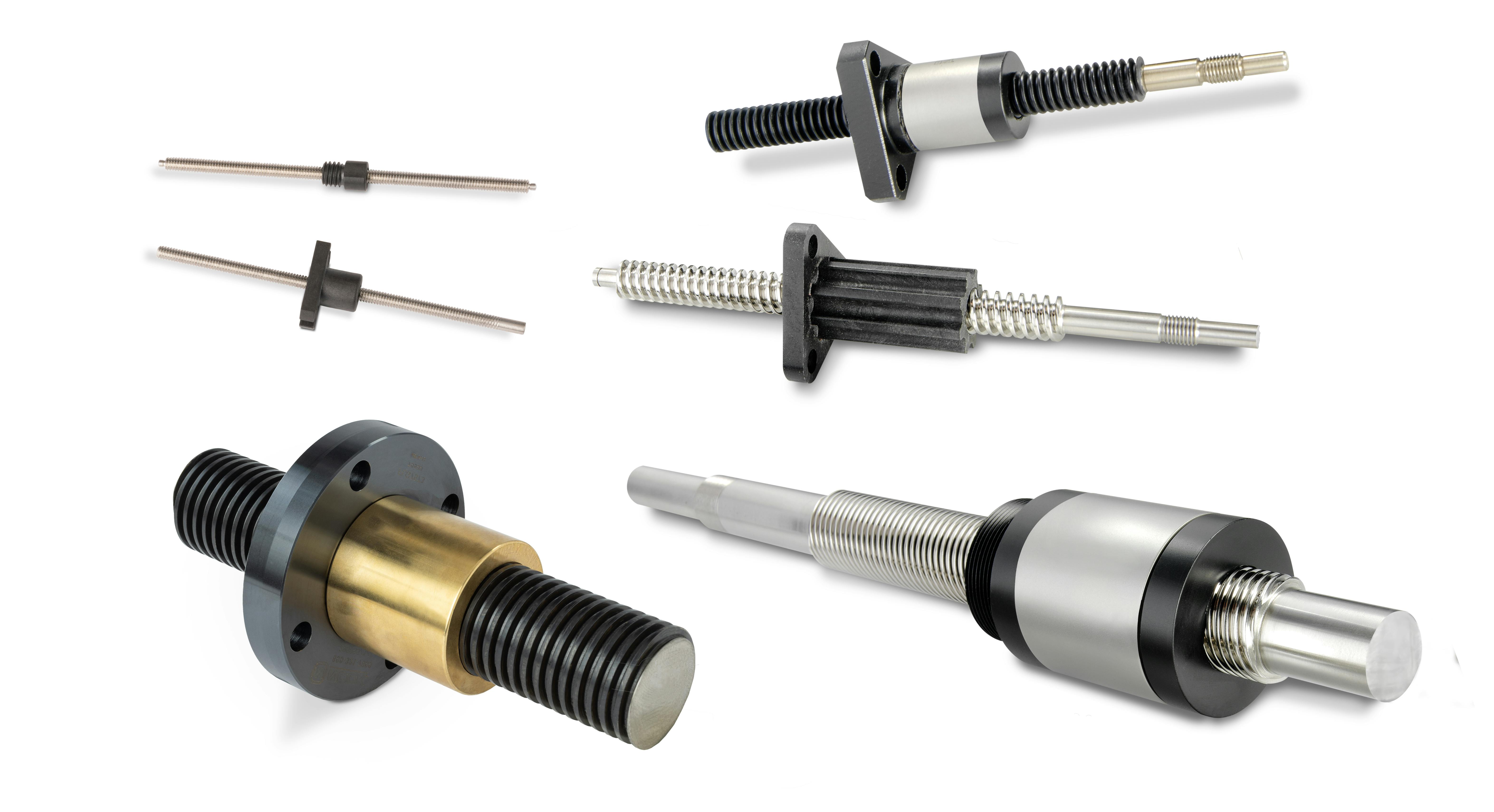 Lead screws come in a wide range of sizes but attuning them to a particular application often requires customization.