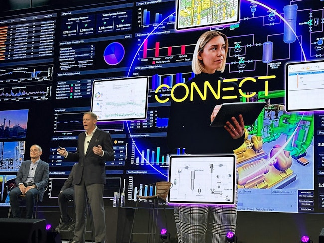 Aveva’s CEO, Caspar Herzberg, announced new strategic partnerships with Vulcan Energy Resources (VER) and Oxford Quantum Circuits (OQC) at Aveva World 2024.