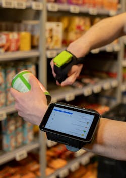 Zebra Technologies designs and manufactures small parts wearable scanners that give workers a productivity boost. Innovative back-of-hand design delivers a level of comfort and dexterity. Zebra Technologies designs and manufactures small parts wearable scanners that give workers a productivity boost. Innovative back-of-hand design delivers a level of comfort and dexterity.