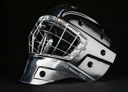 GROB Systems and Emuge-Franken used Mastercam software to enhance the comfort, protection and aesthetics of a goalie mask, offering better weight distribution and a snug, secure fit. GROB Systems and Emuge-Franken used Mastercam software to enhance the comfort, protection and aesthetics of a goalie mask, offering better weight distribution and a snug, secure fit.