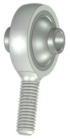 Rod ends are characterized by an eye-shaped head and an integral shank for housing a spherical plain bearing. Rod ends are characterized by an eye-shaped head and an integral shank for housing a spherical plain bearing.