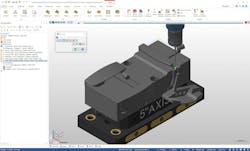 By probing the putter on the machine, the measurement was taken by the probe and the work offset was automatically updated. By probing the putter on the machine, the measurement was taken by the probe and the work offset was automatically updated.