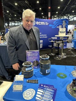 ECM president and CEO, Brian Casey made his rounds at trade shows to discuss his company’s proprietary motor design and optimization software, PrintStator. ECM president and CEO, Brian Casey made his rounds at trade shows to discuss his company’s proprietary motor design and optimization software, PrintStator.