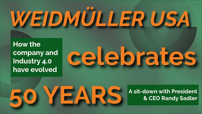 Weidmuller celebrates 50 years