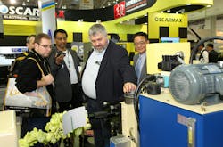 TIMTOS show floor TIMTOS show floor