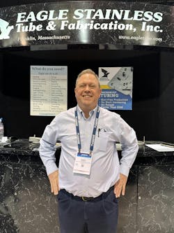 Robert Bubencik, Jr., president of Eagle Stainless Tube & Fabrication Inc. Robert Bubencik, Jr., president of Eagle Stainless Tube & Fabrication Inc.