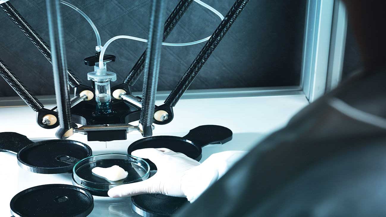 Printing bio-like materials