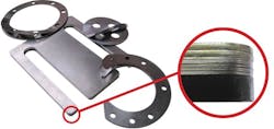 Edge-bonded shims can have layers of different thicknesses to make it easier to adjust the overall final thickness of the shim. And they can be made in a variety of shapes. Edge-bonded shims can have layers of different thicknesses to make it easier to adjust the overall final thickness of the shim. And they can be made in a variety of shapes.