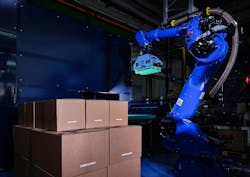 Automated sorting robot from Fameccanica Automated sorting robot from Fameccanica