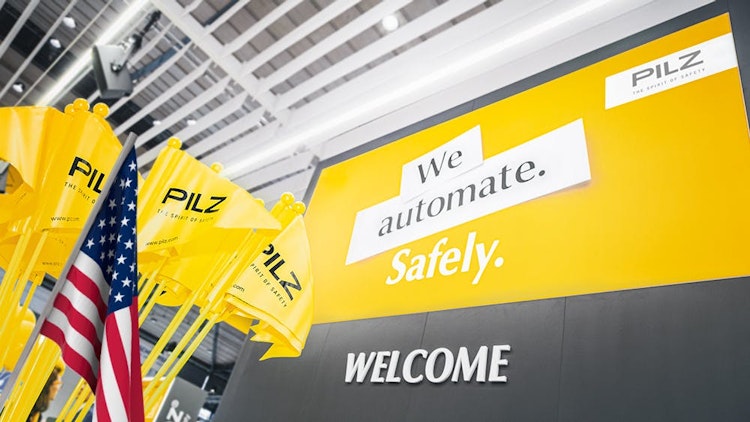 Pilz welcome banner