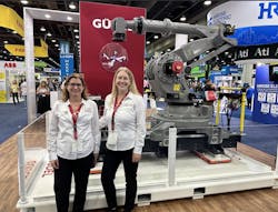 Güdel Inc.’s Brenda Courim and Molly Lynch Güdel Inc.’s Brenda Courim and Molly Lynch