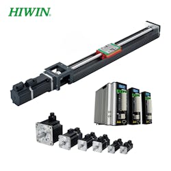 Single-axis stages from HIWIN Single-axis stages from HIWIN