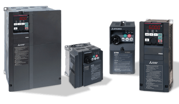 Mitsubishi Electric AC drives or VFDs
