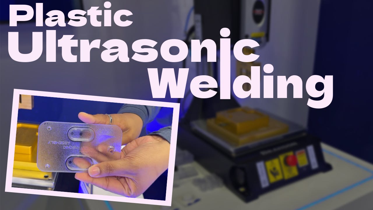 Plastic ultrasonic welding