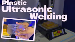 Plastic ultrasonic welding