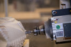 When CAM systems optimize cutting paths for efficient material removal, the energy required to execute machining operations is greatly reduced. When CAM systems optimize cutting paths for efficient material removal, the energy required to execute machining operations is greatly reduced.
