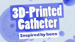 3D-printed catheter inspired by bees