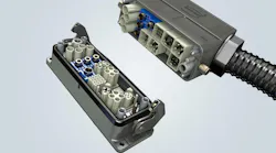 Hybrid and modular connector formats