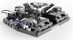 Hybrid-kinematics 6-axis nanopositioning system Hybrid-kinematics 6-axis nanopositioning system