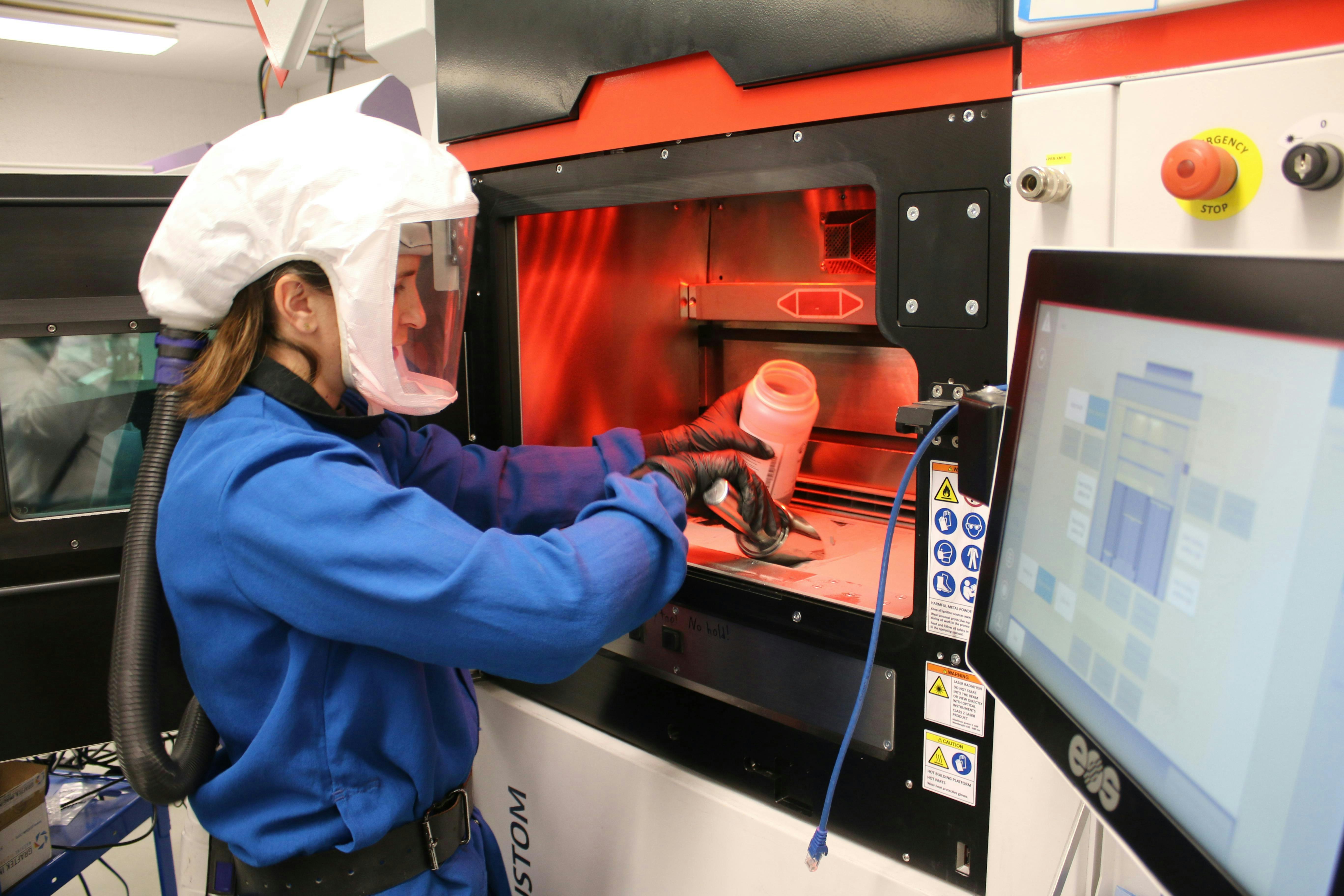 Christine Rice at work