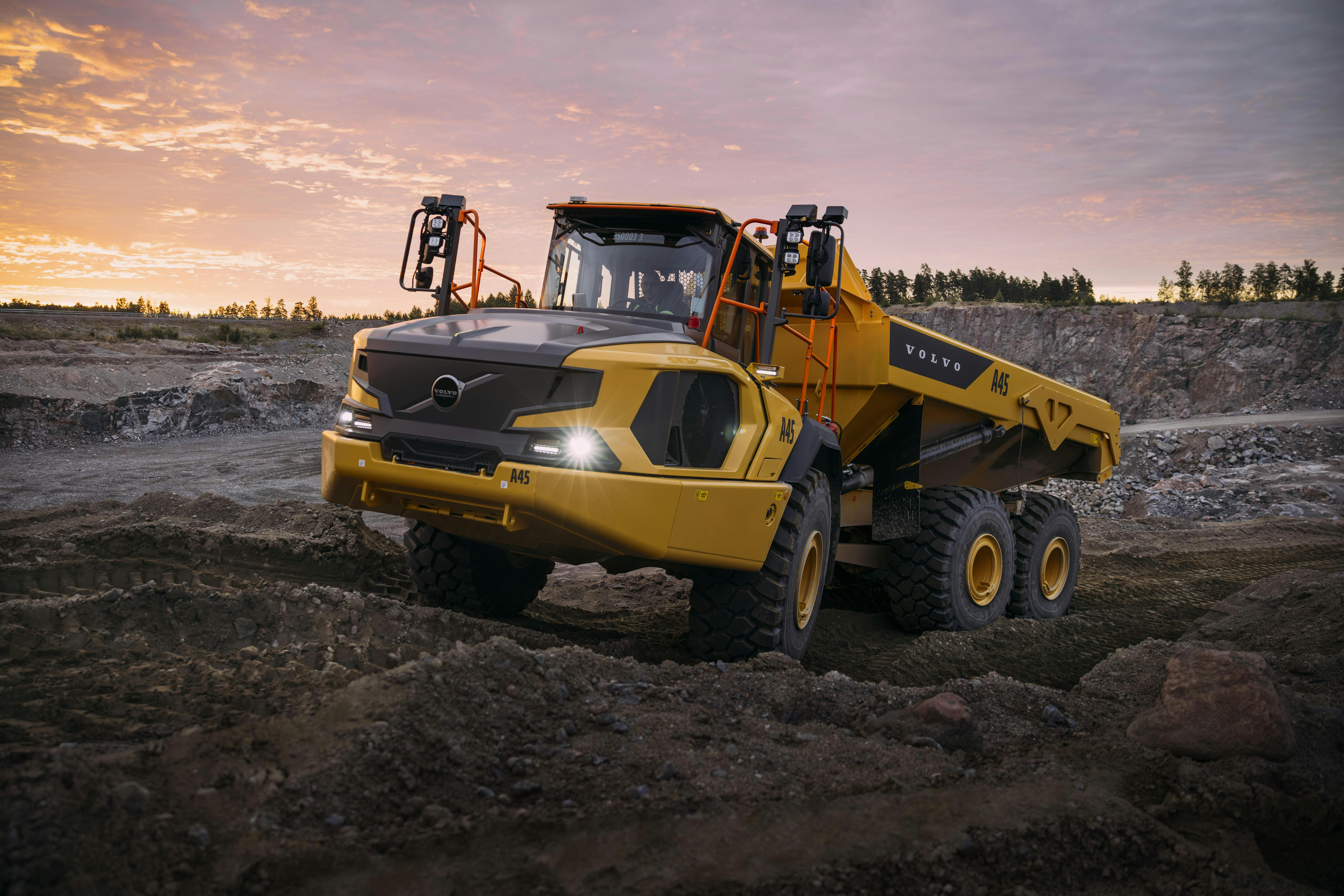 Volvo CE hauler