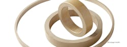Commonly used in sealing and back-up applications, thermoplastics can be enhanced with glass and carbon reinforcement. Commonly used in sealing and back-up applications, thermoplastics can be enhanced with glass and carbon reinforcement.