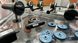 Pinion gears from igus enable accurate motion control for robotic end-of-arm tooling and packaging line changeovers. Pinion gears from igus enable accurate motion control for robotic end-of-arm tooling and packaging line changeovers.